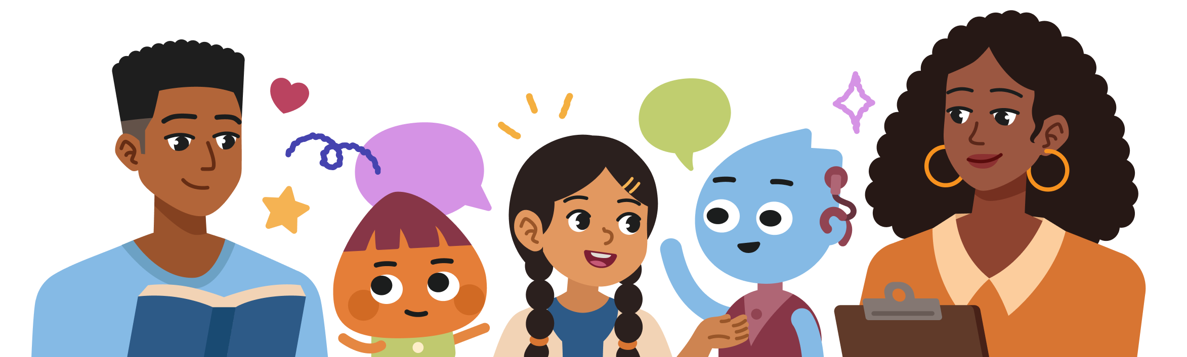 Everyday Speech characters